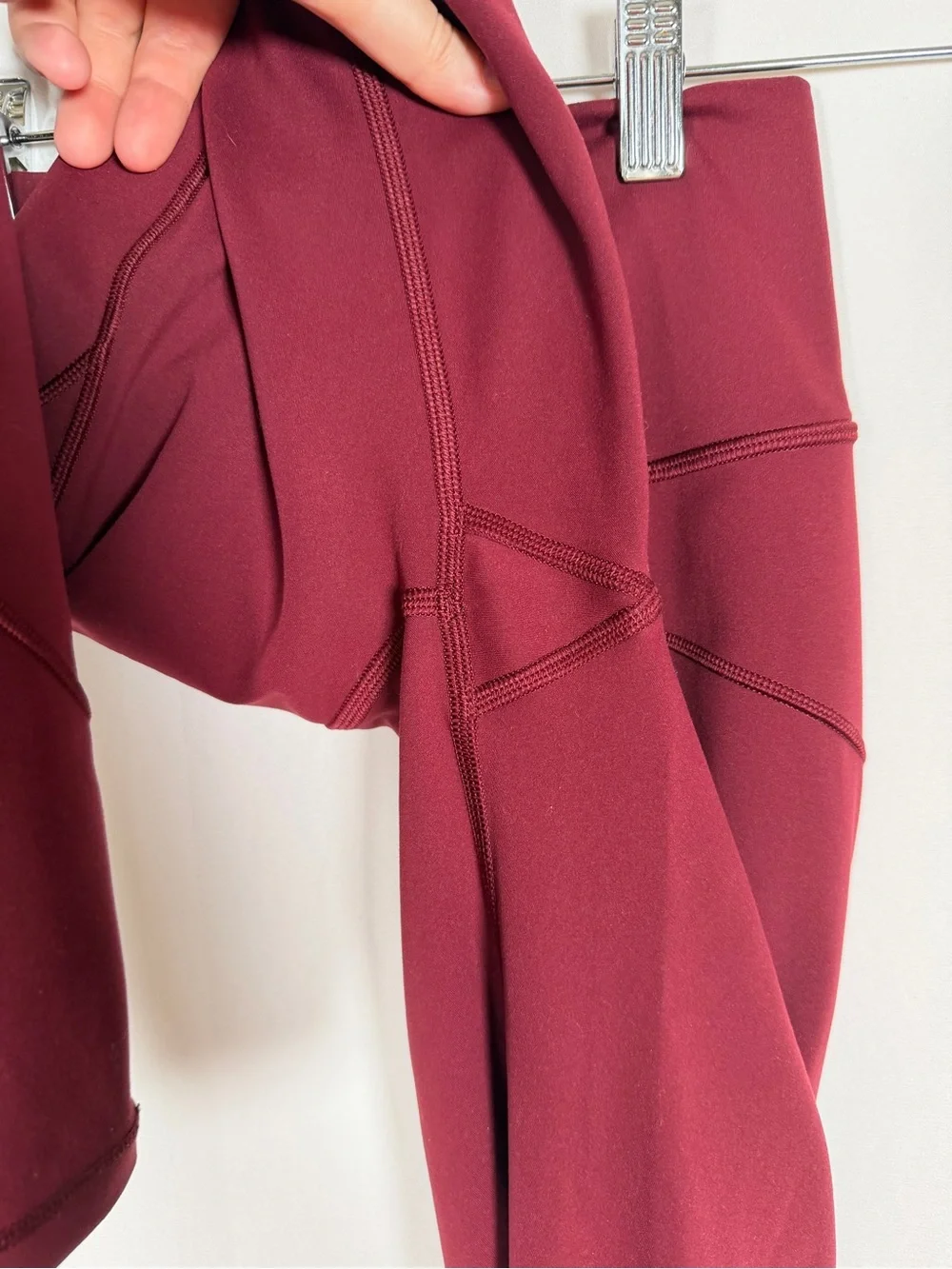 lululemon athletica Deep Burgundy High-Waist Leggings